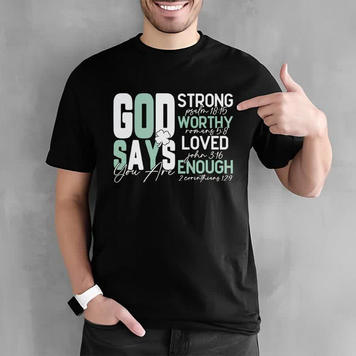 T-shirt trèfle Christianartworkshop Empowerment - T-shirt inspiré par la foi - image 23