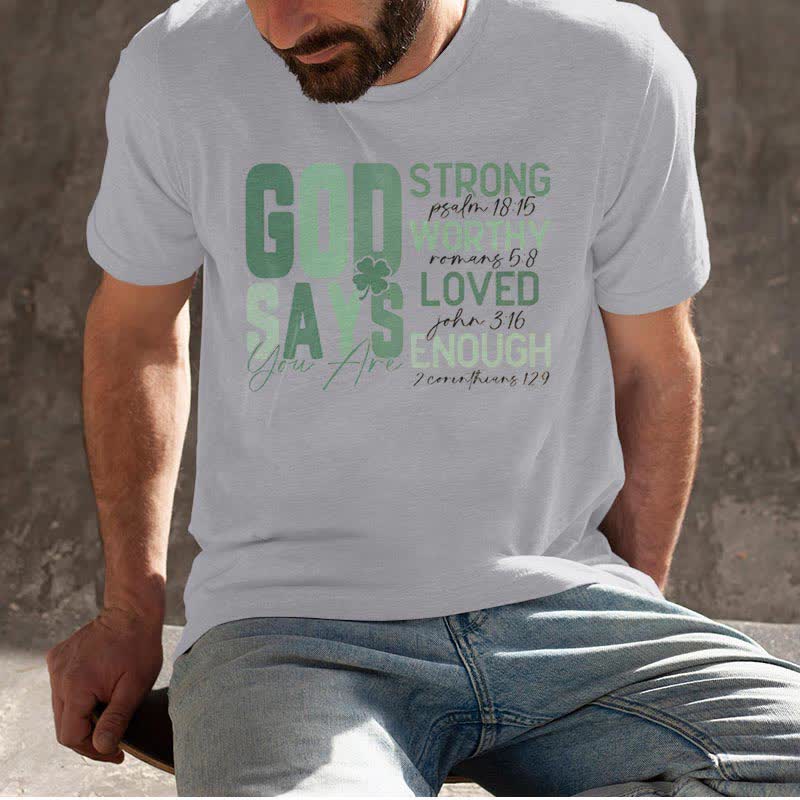 T-shirt trèfle Christianartworkshop Empowerment - T-shirt inspiré par la foi - image 13
