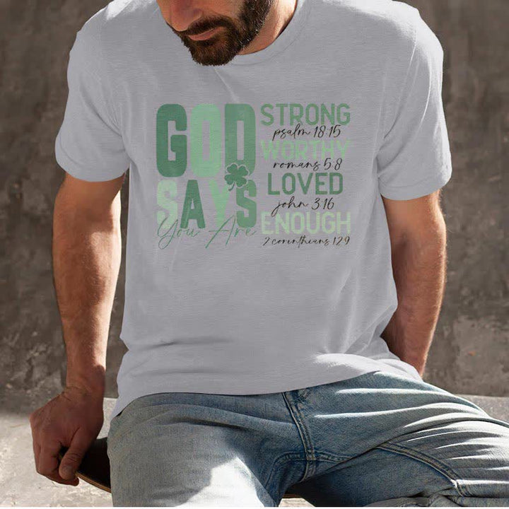 T-shirt trèfle Christianartworkshop Empowerment - T-shirt inspiré par la foi - image 13