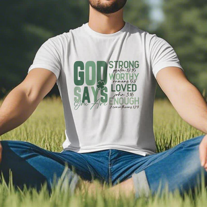 T-shirt trèfle Christianartworkshop Empowerment - T-shirt inspiré par la foi - image 8