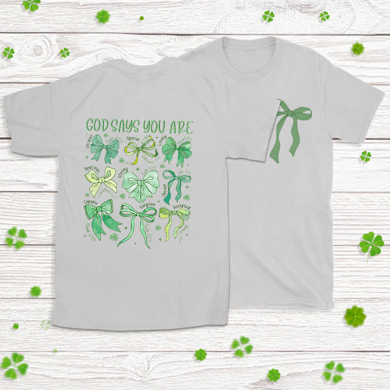 T-shirt inspiré par la foi, motif « Fils de la foi » et symboles de bénédiction, créé par Christianartworkshop - Gris - 2XL - image 25
