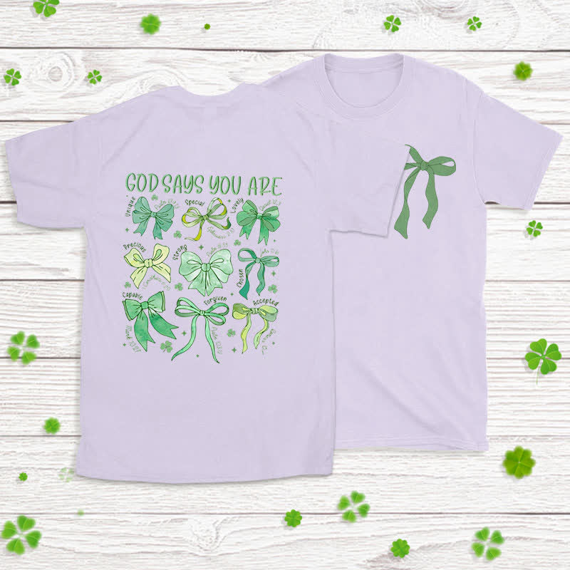 T-shirt inspiré par la foi, motif « Fils de la foi » et symboles de bénédiction, créé par Christianartworkshop - Violet - 2XL - image 17