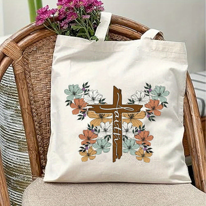 Christianartworkshop Sac fourre-tout Blooming Faith : portez espoir et inspiration - image 1