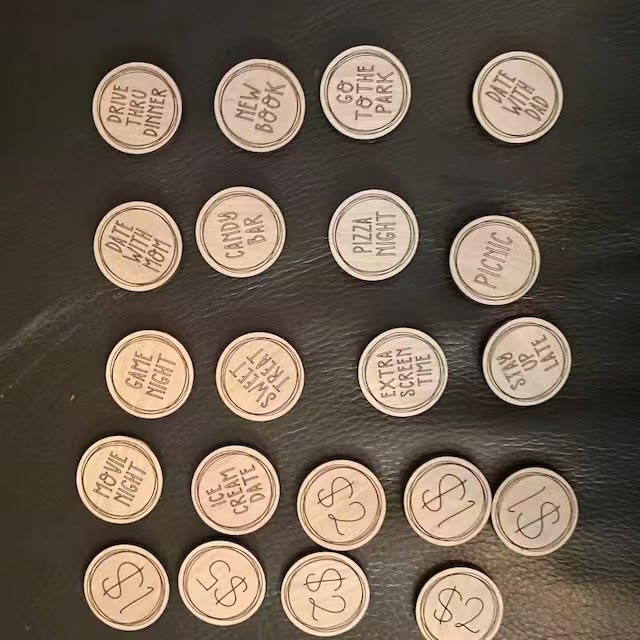 Christianartworkshop Jetons de Pâques en forme de lapin gravés, à glisser dans les œufs, avec des activités - Pièce/21 pièces + Œuf/10 pièces - image 6