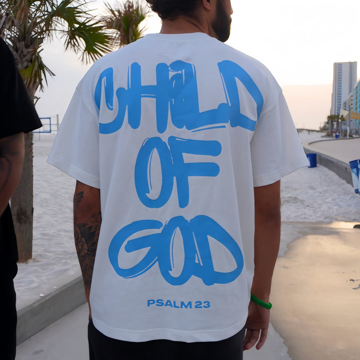 T-shirt adulte en coton Christianartworkshop Enfant de Dieu - image 0
