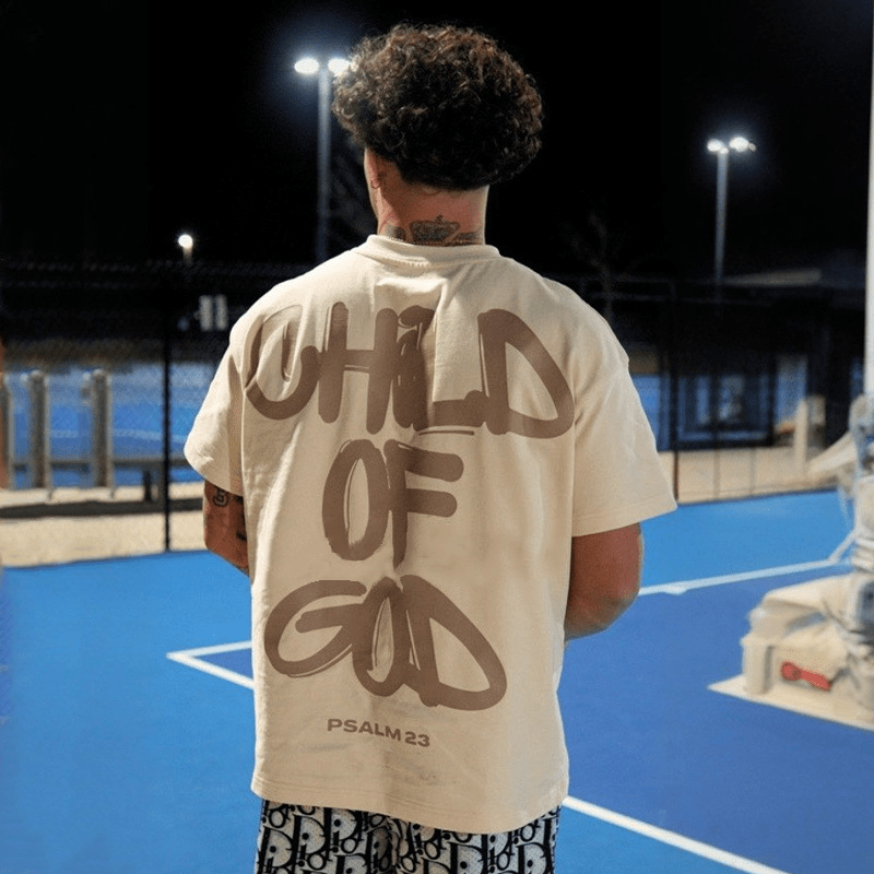 T-shirt adulte en coton Christianartworkshop Enfant de Dieu - image 7