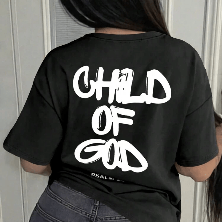 T-shirt adulte en coton Christianartworkshop Enfant de Dieu - image 12