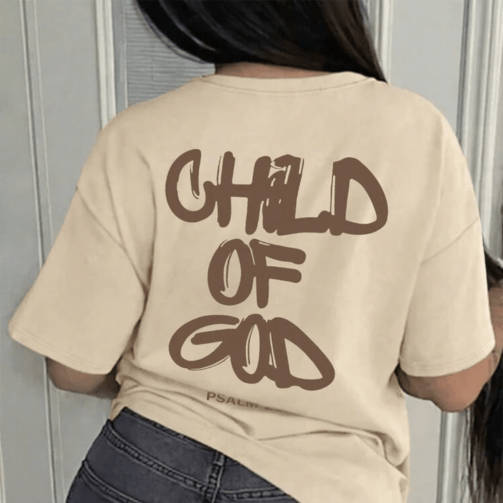 T-shirt adulte en coton Christianartworkshop Enfant de Dieu - image 8