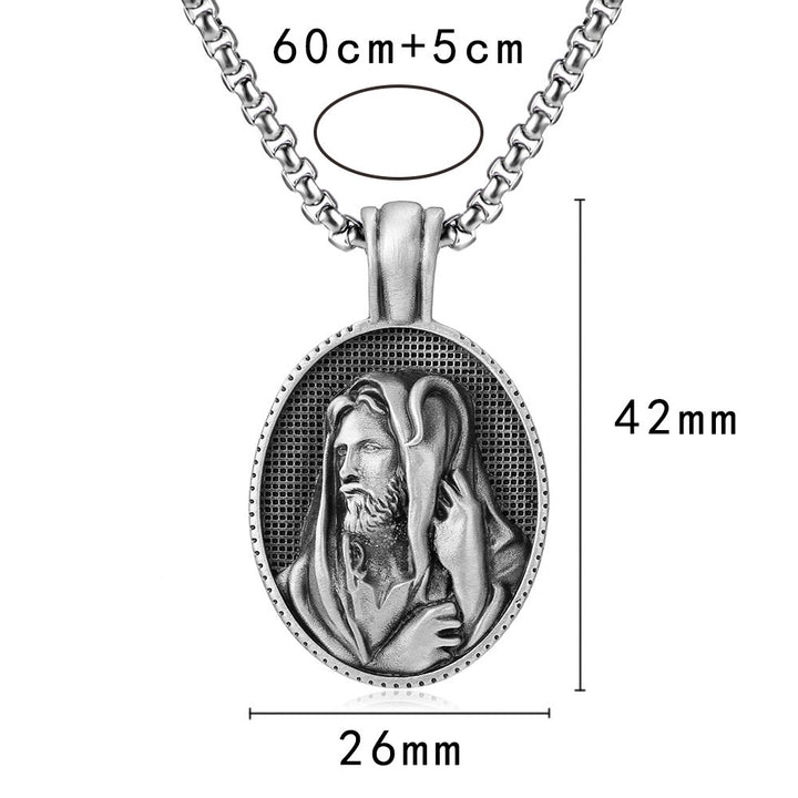 Christianartworkshop Collier Jésus le Bon Berger - Un symbole profond d'amour et de protection - image 4