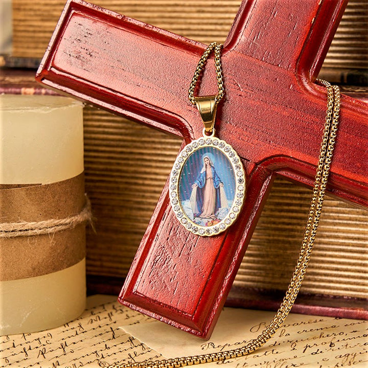 Christianartworkshop Grâce divine et le collier de médaille miraculeuse - Un témoignage de foi - image 2