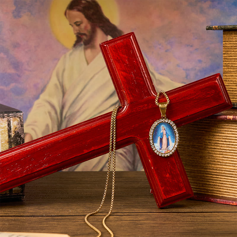 Christianartworkshop Grâce divine et le collier de médaille miraculeuse - Un témoignage de foi - image 1