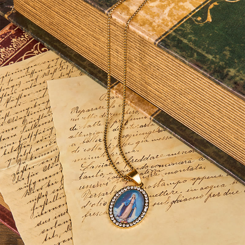 Christianartworkshop Grâce divine et le collier de médaille miraculeuse - Un témoignage de foi - image 4