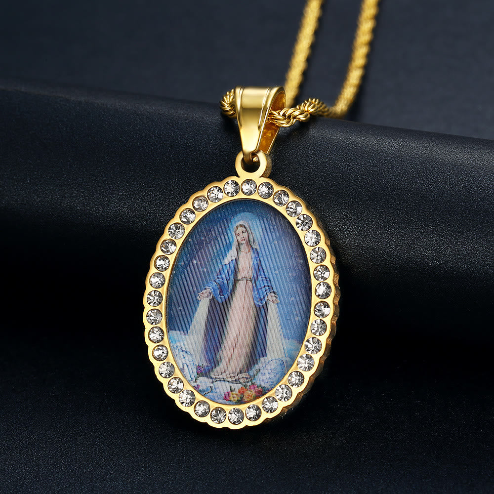 Christianartworkshop Grâce divine et le collier de médaille miraculeuse - Un témoignage de foi - image 6