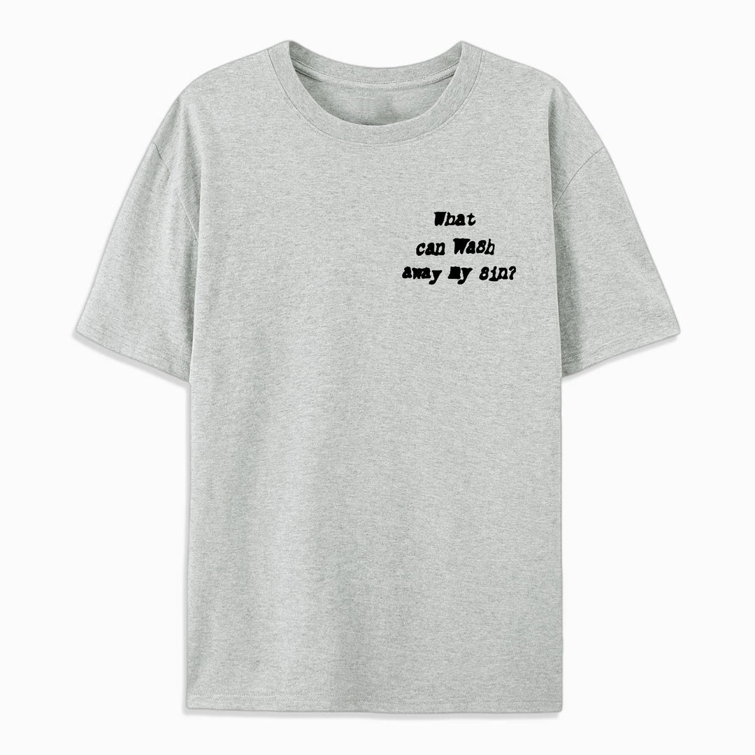 T-shirt en coton Christianartworkshop « Rien que le sang de Jésus » - image 18