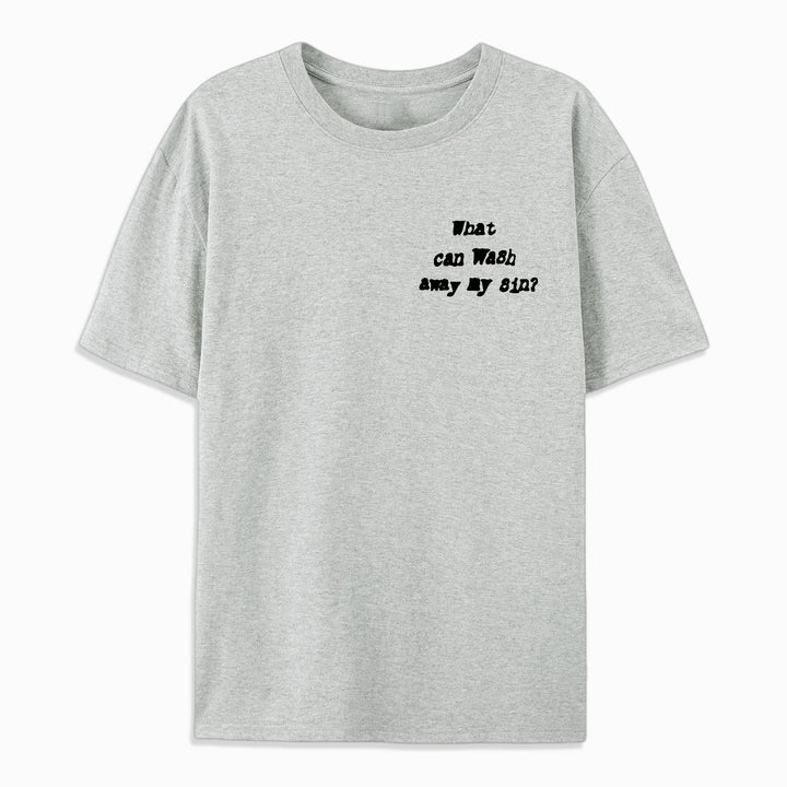 T-shirt en coton Christianartworkshop « Rien que le sang de Jésus » - image 18