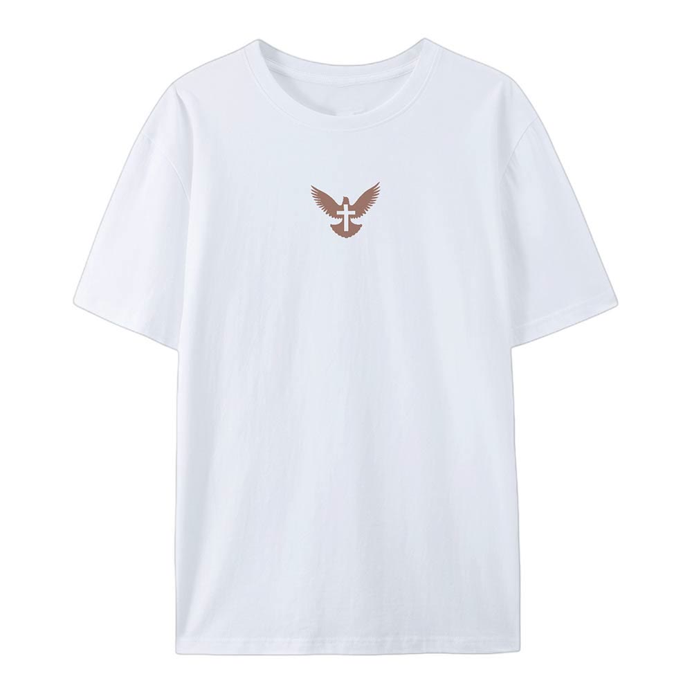 T-shirt en coton Christianartworkshop « Jésus est le chemin, la vérité, la vie » - image 2