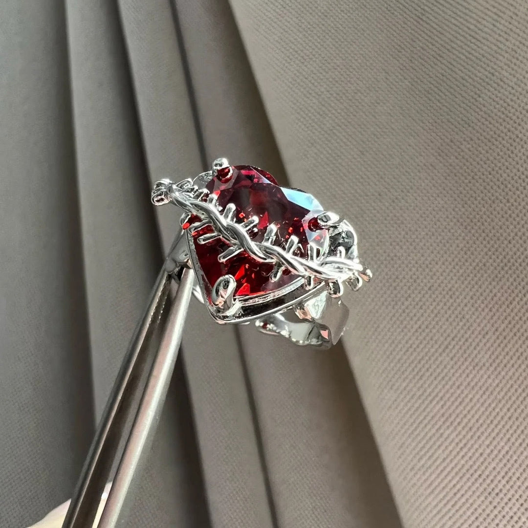 Bague Amour Divin et Épines de Christianartworkshop : un emblème élégant de dévotion spirituelle - image 4