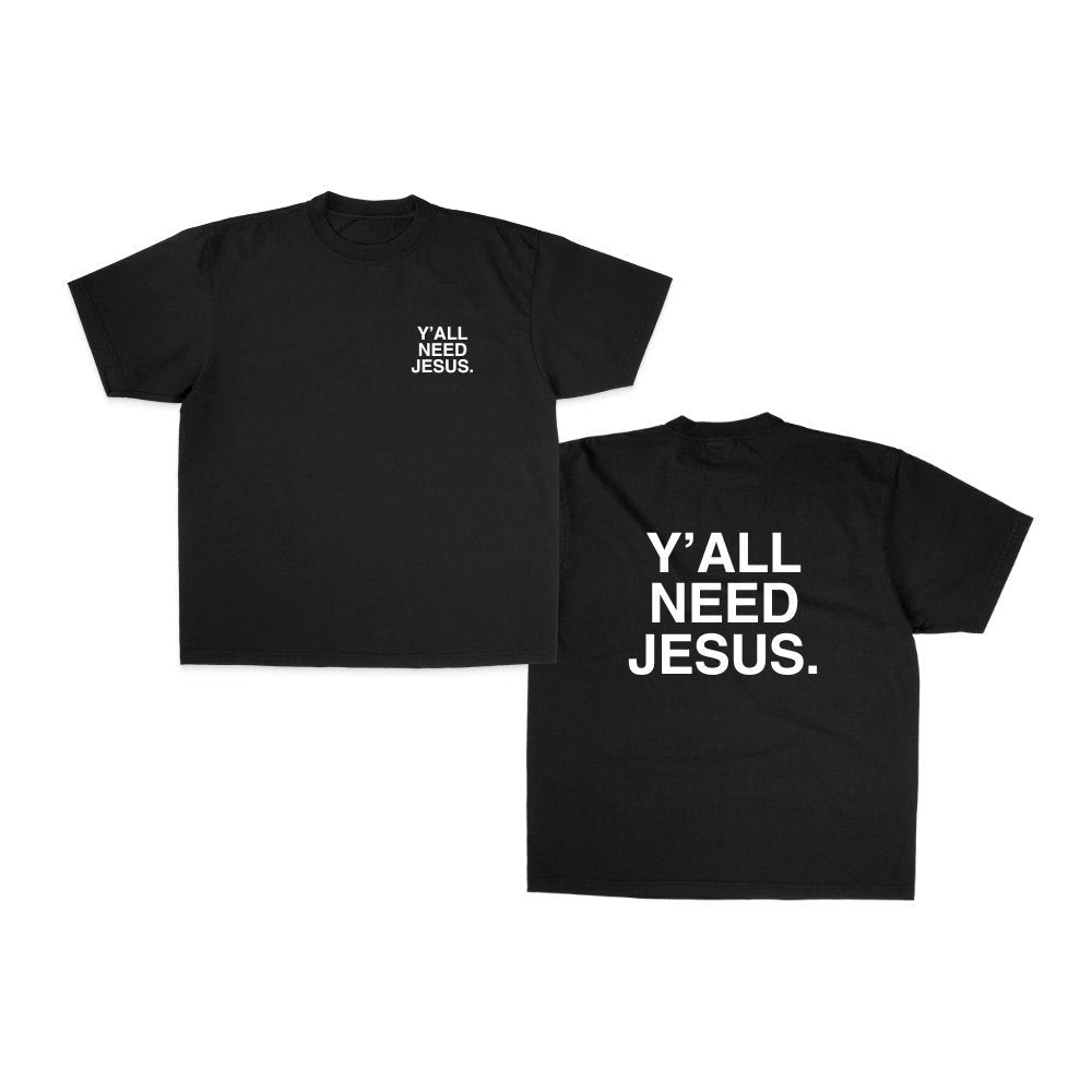 T-shirt Christianartworkshop « VOUS AVEZ TOUS BESOIN DE JÉSUS » - 2XL - image 0