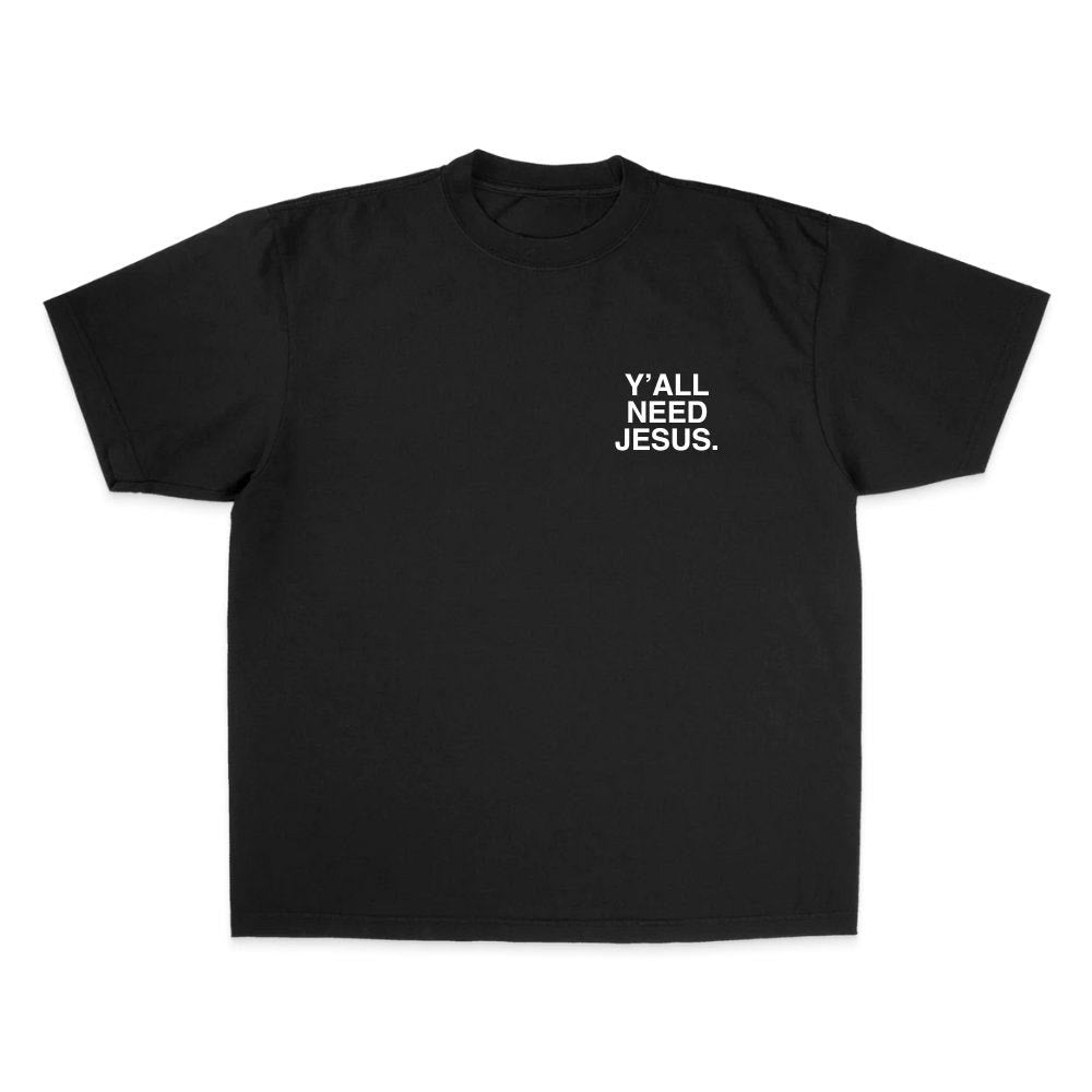 T-shirt Christianartworkshop « VOUS AVEZ TOUS BESOIN DE JÉSUS » - image 1