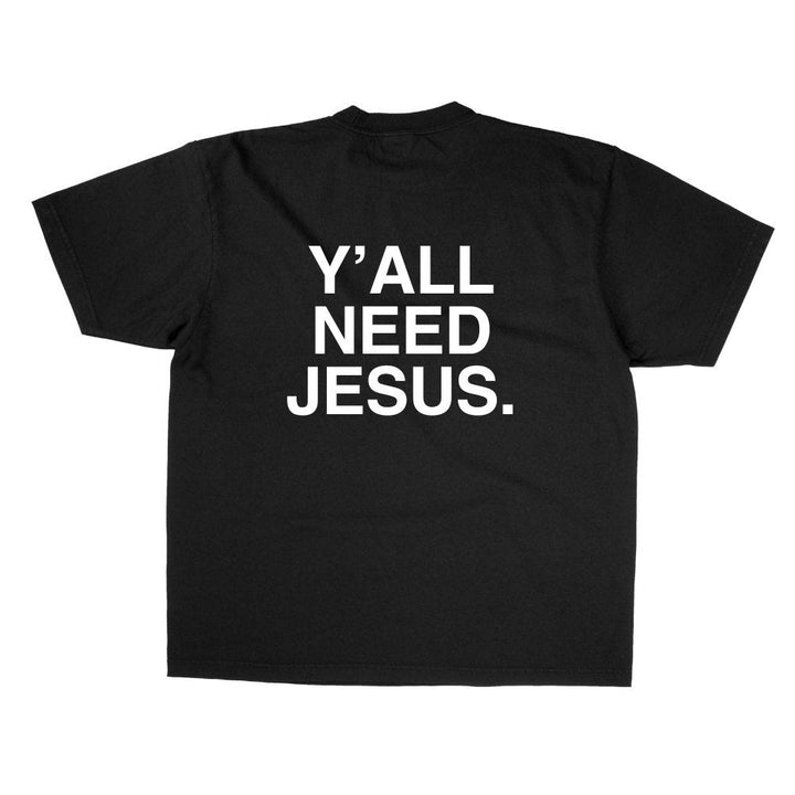 T-shirt Christianartworkshop « VOUS AVEZ TOUS BESOIN DE JÉSUS » - image 2