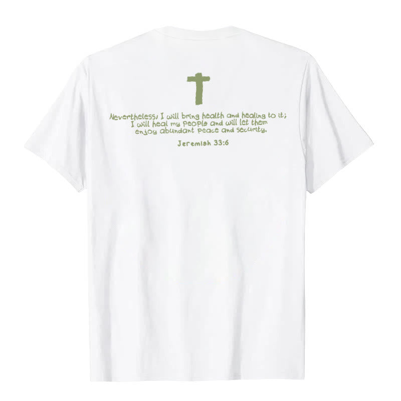 T-shirt graphique Christianartworkshop Jésus guérit - image 3