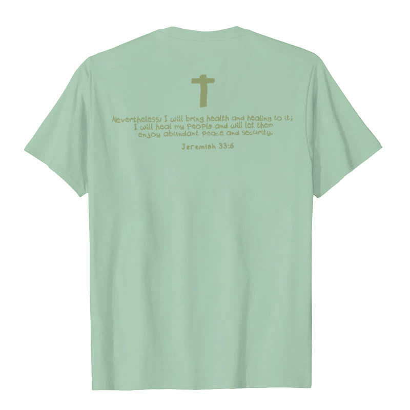 T-shirt graphique Christianartworkshop Jésus guérit - image 15
