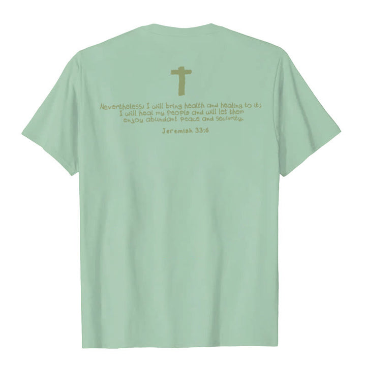 T-shirt graphique Christianartworkshop Jésus guérit - image 15