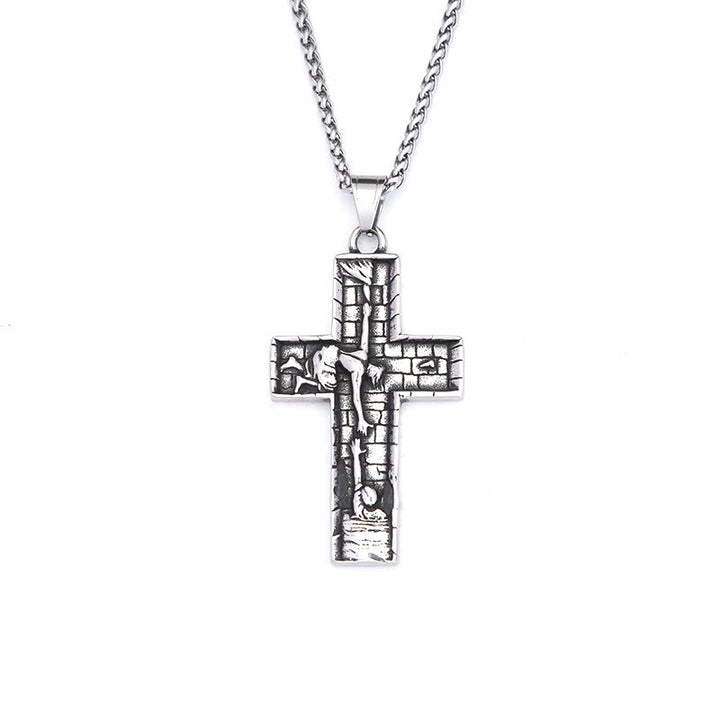 Christianartworkshop Collier Croix Mains de la Rédemption : Un témoignage de salut divin - image 4