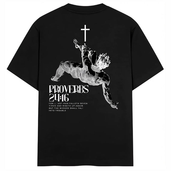 T-shirt chrétien Christianartworkshop Proverbes 24:16 - image 7