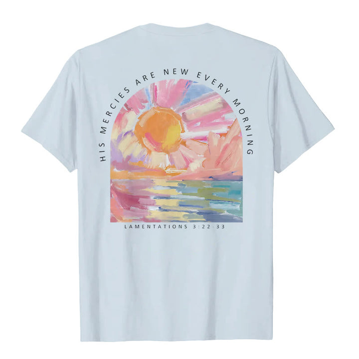 T-shirt Christianartworkshop « Sa miséricorde se renouvelle chaque matin » - image 10