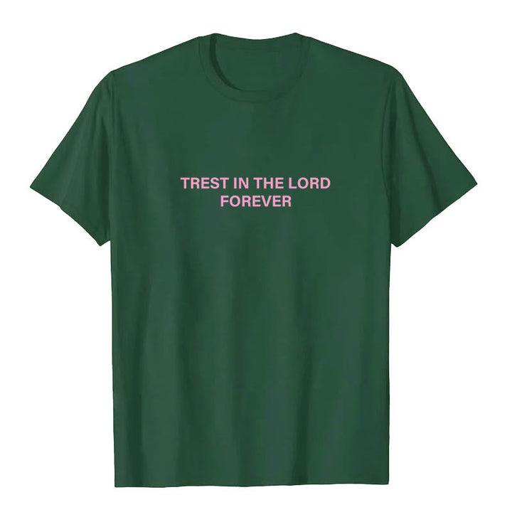 T-shirt Christianartworkshop « Ayez confiance en le Seigneur pour toujours » - image 20
