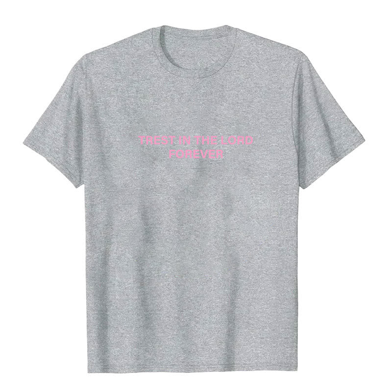 T-shirt Christianartworkshop « Ayez confiance en le Seigneur pour toujours » - image 26