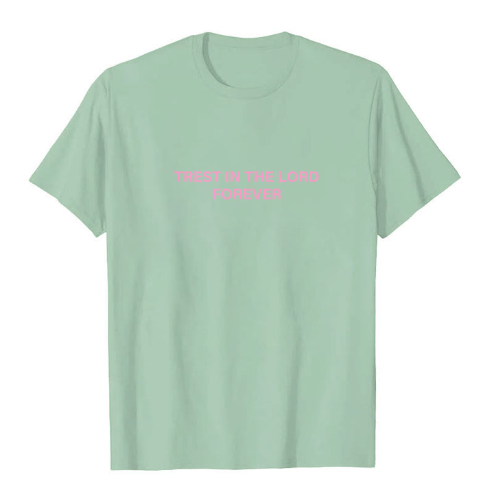 T-shirt Christianartworkshop « Ayez confiance en le Seigneur pour toujours » - image 17