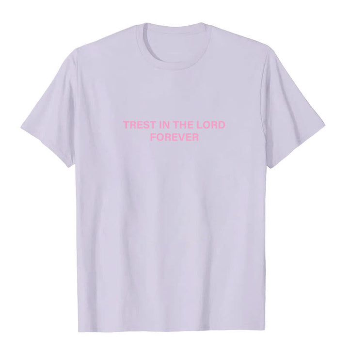 T-shirt Christianartworkshop « Ayez confiance en le Seigneur pour toujours » - image 23
