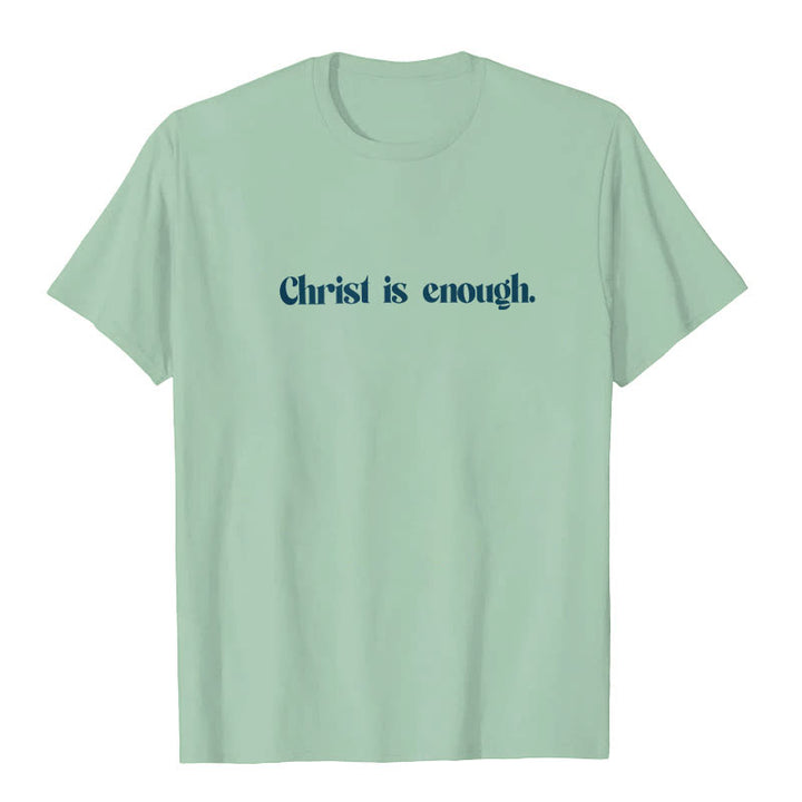 T-shirt Christianartworkshop « Christ Is Enough » - image 11