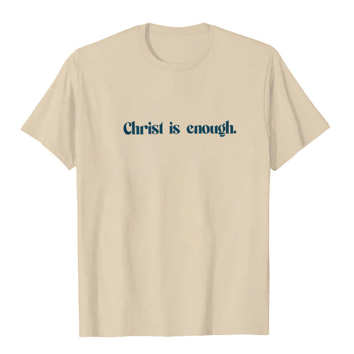 T-shirt Christianartworkshop « Christ Is Enough » - image 5