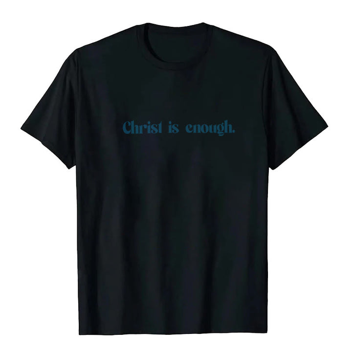 T-shirt Christianartworkshop « Christ Is Enough » - image 3