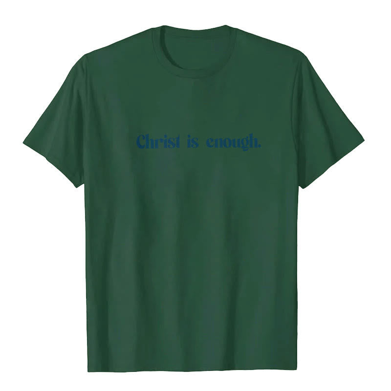 T-shirt Christianartworkshop « Christ Is Enough » - image 13