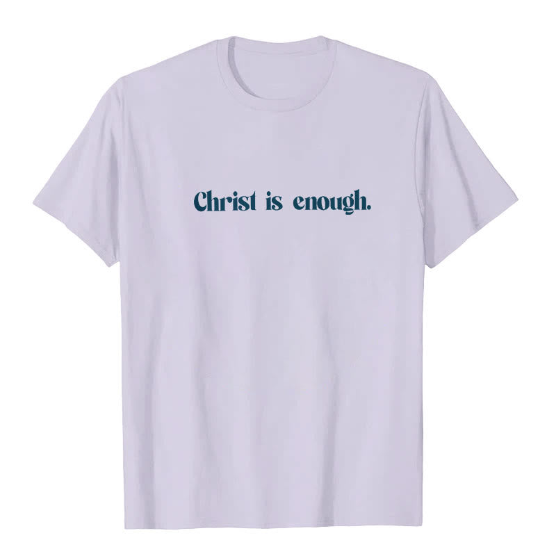 T-shirt Christianartworkshop « Christ Is Enough » - image 15