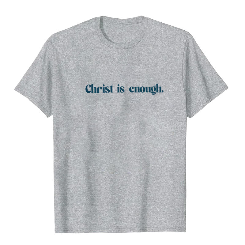 T-shirt Christianartworkshop « Christ Is Enough » - image 17