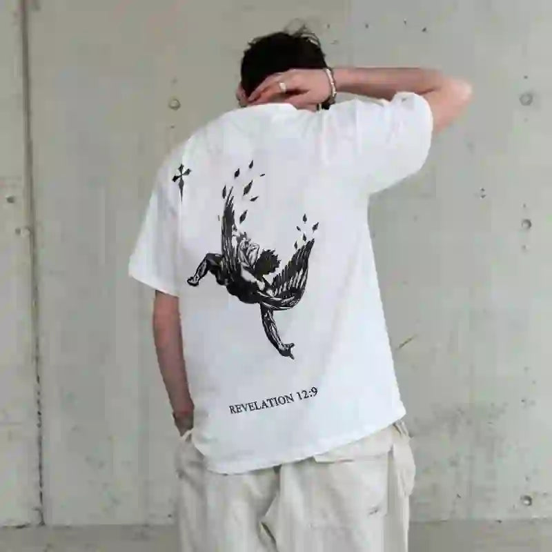 T-shirt à manches courtes imprimé « Seul le jugement de Dieu compte » de Christianartworkshop - image 7