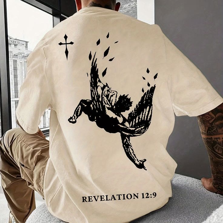 T-shirt à manches courtes imprimé « Seul le jugement de Dieu compte » de Christianartworkshop - image 11