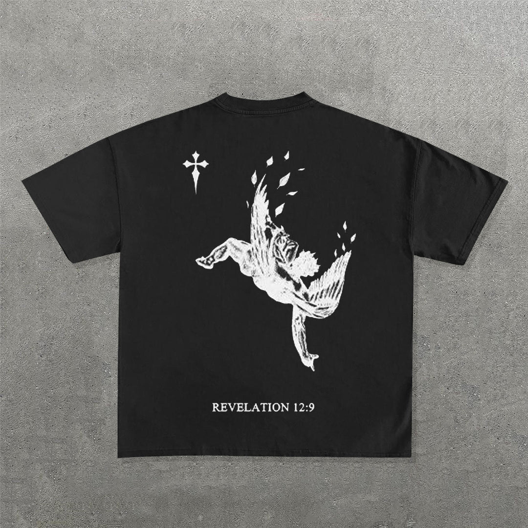 T-shirt à manches courtes imprimé « Seul le jugement de Dieu compte » de Christianartworkshop - image 0