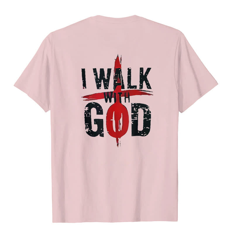 T-shirt Christianartworkshop « Je marcherai avec Dieu » - image 13
