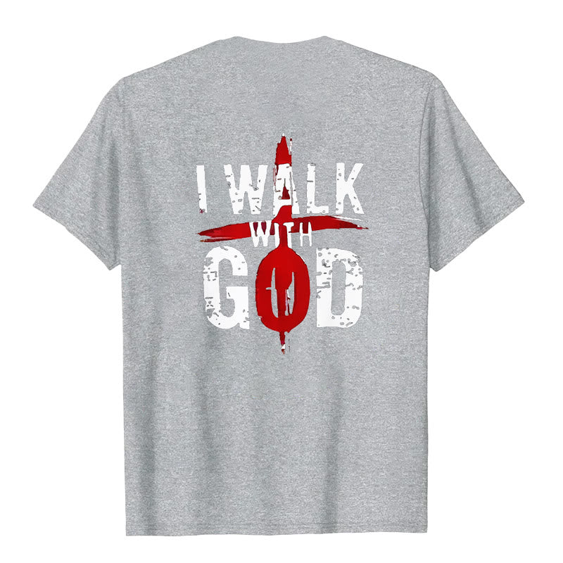 T-shirt Christianartworkshop « Je marcherai avec Dieu » - image 25