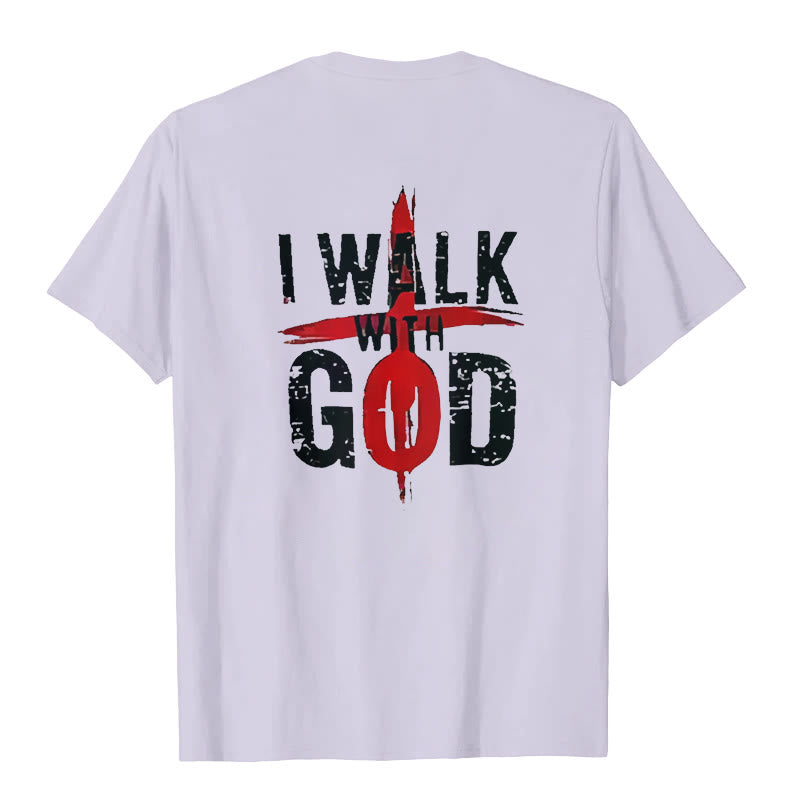 T-shirt Christianartworkshop « Je marcherai avec Dieu » - image 22