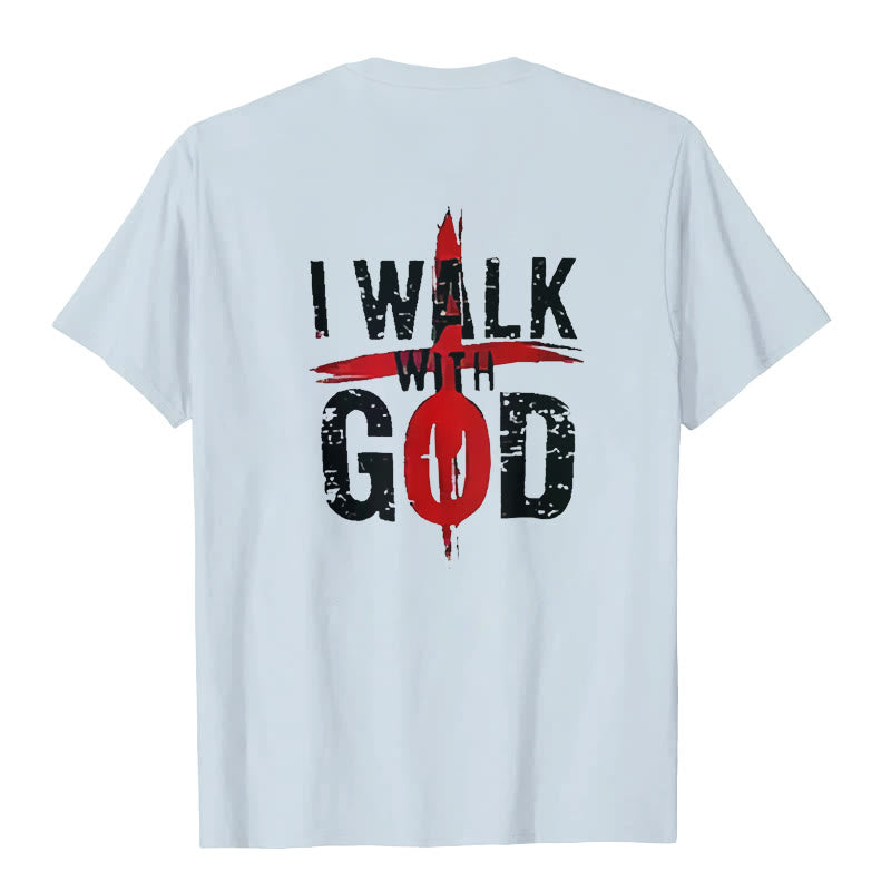 T-shirt Christianartworkshop « Je marcherai avec Dieu » - image 10