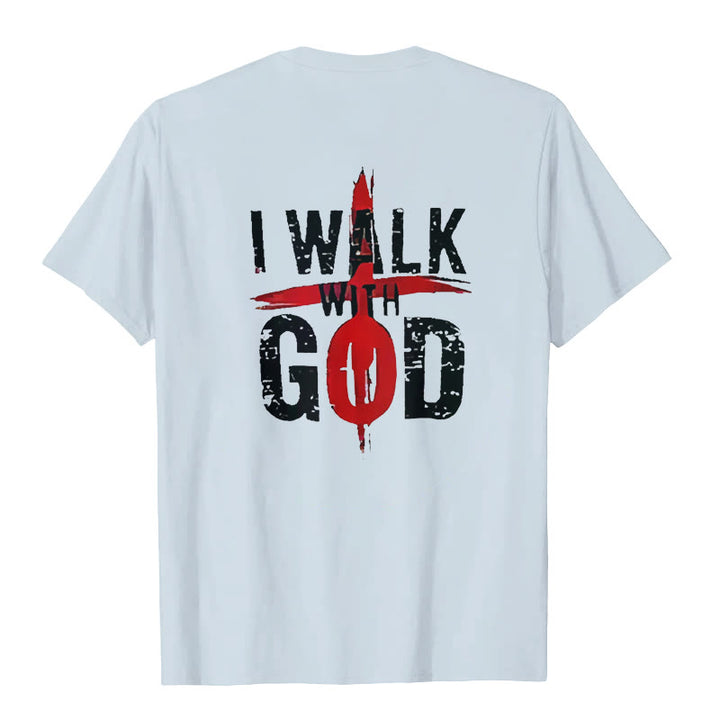 T-shirt Christianartworkshop « Je marcherai avec Dieu » - image 10