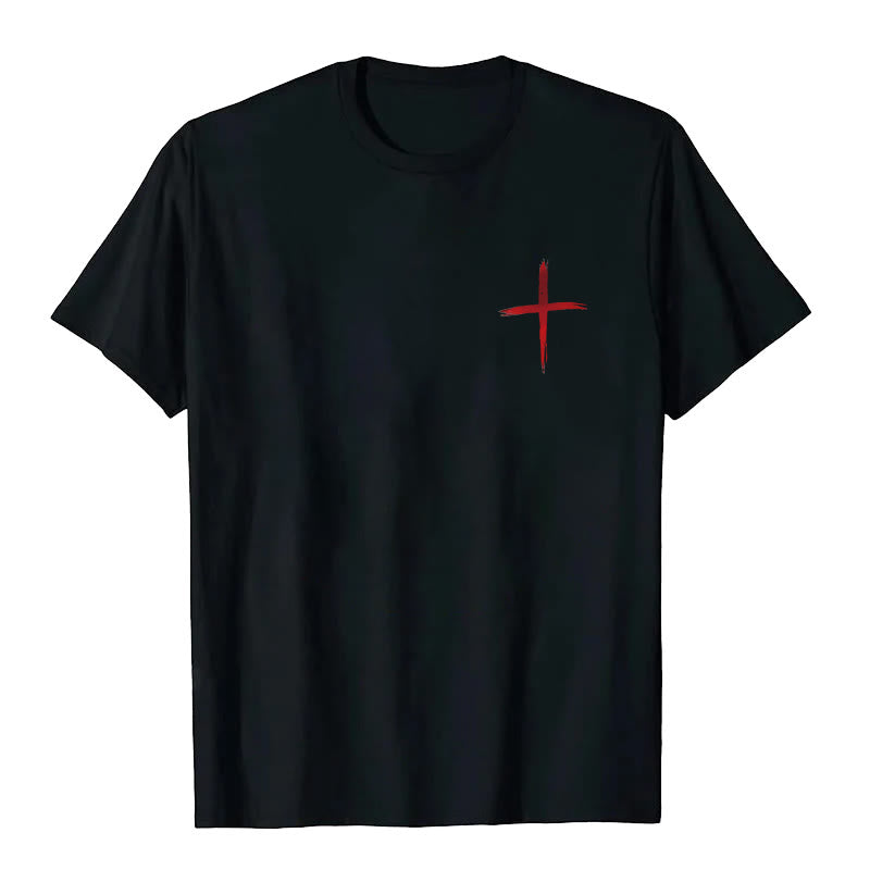 T-shirt Christianartworkshop « Je marcherai avec Dieu » - image 5