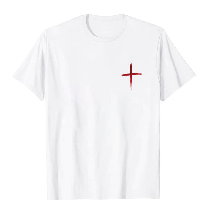 T-shirt Christianartworkshop « Je marcherai avec Dieu » - image 2